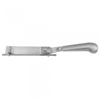 Schink Dermatome / Skin Graft Knife Adjustable From 0.1 to 2.0 mm Stainless Steel, 31 cm - 12 1/4"